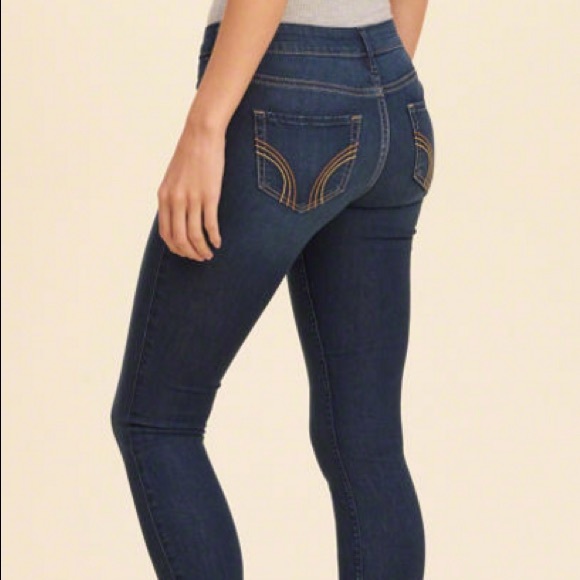 Hollister Denim - Hollister Super Skinny Jeans Dark Wash